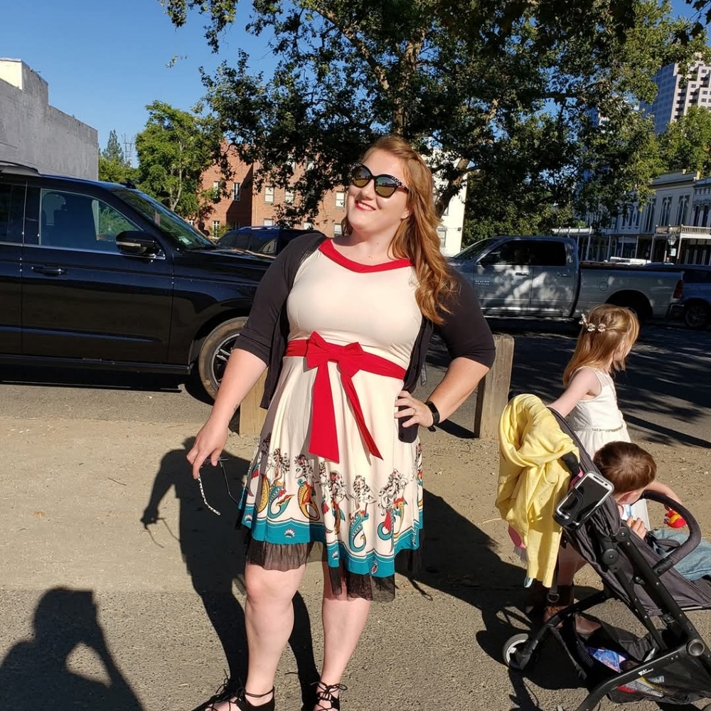 Sourpuss mermaid dress